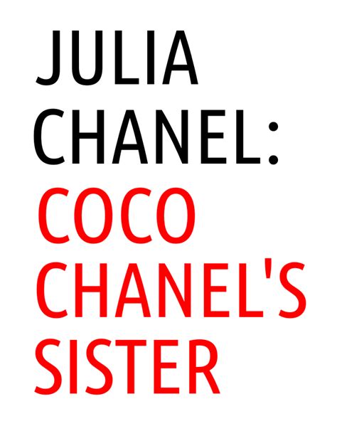 julia-berthe chanel